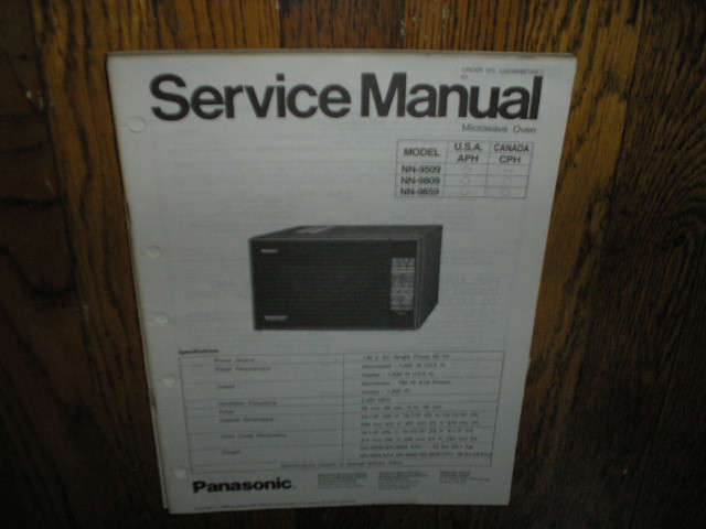 Maytag microwave oven repair manual
